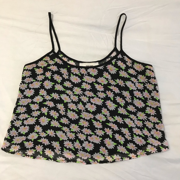 FLORAL AIRY TANK TOP BLOUSE - Picture 4 of 7